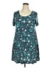 Evans Paisley Teal Casual Dress Size 20 - photo 1