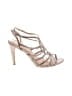 Fioni Metallic Silver Sandals Size 10 - photo 1