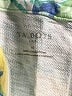 Talbots Outlet 100% Cotton Print Green Raincoat Size M - photo 6