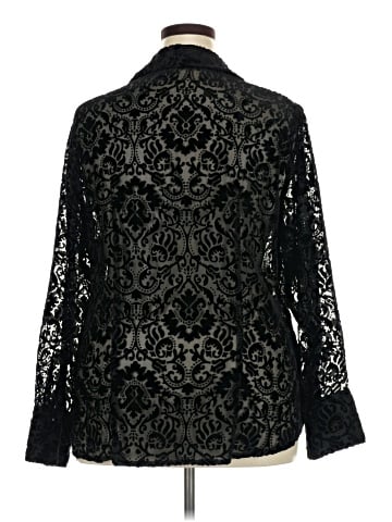 Jones New York Signature Long Sleeve Blouse (view 2)
