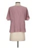 Madewell 100% Polyester Pink Texture &amp; Thread Micropleat Top Size S - photo 2