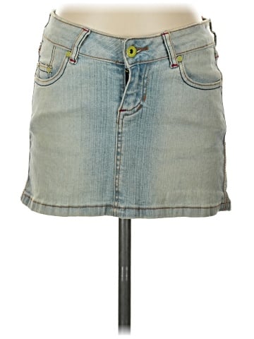 Dollhouse Denim Skirt (view 1)