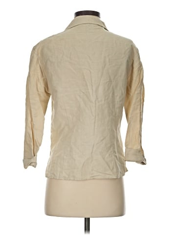 Silkland 3/4 Sleeve Silk Top (view 2)