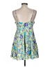 Morgan Taylor 100% Polyester Paisley Blue Cocktail Dress Size M - photo 2