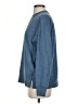 KIRKLAND Signature Solid Blue Sweatshirt Size S - photo 5