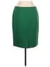 Classiques Entier Solid Green Formal Skirt Size 8 - photo 2