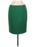 Classiques Entier Solid Green Formal Skirt Size 8 - photo 1