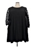 Nina Leonard Black Cocktail Dress Size 3X - photo 1