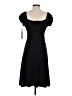 London Times Solid Black Cocktail Dress Size 4 - photo 2