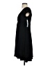 London Times Solid Black Cocktail Dress Size 4 - photo 5