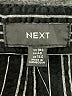 Next Stripes Black Dress Pants Size 14S - photo 4