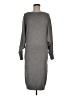 Reiss Solid Gray Casual Dress Size M - photo 1
