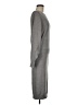 Reiss Solid Gray Casual Dress Size M - photo 4