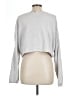 Brandy Melville 100% Cotton Gray Pullover Sweater Size L (estimated) - photo 2