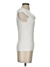 B. Moss Ivory Sleeveless T-Shirt Size XS - photo 4