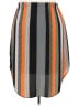 Emery Rose 100% Polyester Stripes Orange Casual Skirt Size 4X - photo 2