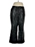 Avec Les Filles 100% Polyurethane Black Casual Pants Size XL - photo 1