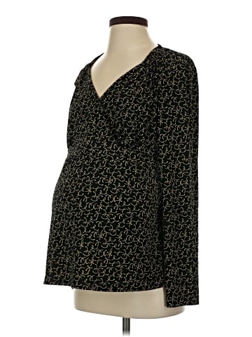 Motherhood Long Sleeve Blouse (view 1)