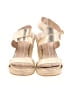Stuart Weitzman Gold Wedges Size 10 - photo 2