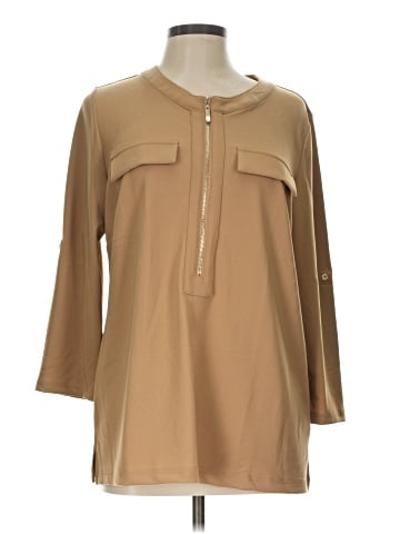 Boston Proper 3/4 Sleeve Blouse (view 1)