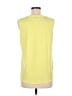 Ann Taylor Yellow Sleeveless Blouse Size M (petite) - photo 2