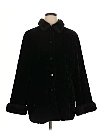 Jones New York Signature Faux Fur Jacket (view 1)
