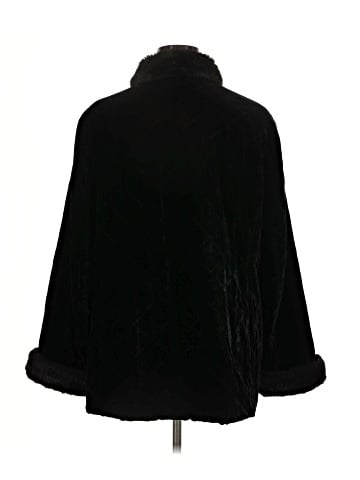 Jones New York Signature Faux Fur Jacket (view 2)