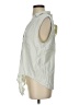 Soft Joie 100% Lyocell Gray Sleeveless Button-Down Shirt Size S - photo 5
