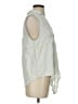 Soft Joie 100% Lyocell Gray Sleeveless Button-Down Shirt Size S - photo 4