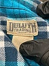 Duluth Trading Co. 100% Cotton Plaid Teal Long Sleeve Button-Down Shirt Size 6 - photo 3