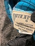 Duluth Trading Co. 100% Cotton Plaid Teal Long Sleeve Button-Down Shirt Size 6 - photo 4
