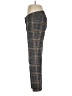 Etcetera Plaid Gray Casual Pants Size 6 - photo 5