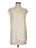 J.Crew 100% Polyester Ivory Sleeveless Blouse Size 4 - photo 1