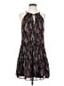 Drew 100% Polyester Paisley Black Casual Dress Size S - photo 1
