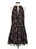 Drew 100% Polyester Paisley Black Casual Dress Size S - photo 2