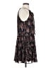 Drew 100% Polyester Paisley Black Casual Dress Size S - photo 4