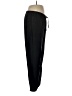Hue 100% Polyester Solid Black Casual Pants Size L - photo 4