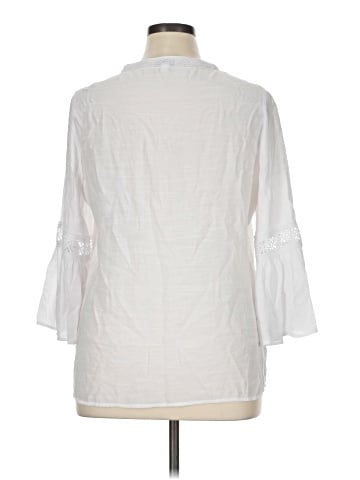 Counterparts 3/4 Sleeve Blouse (view 2)