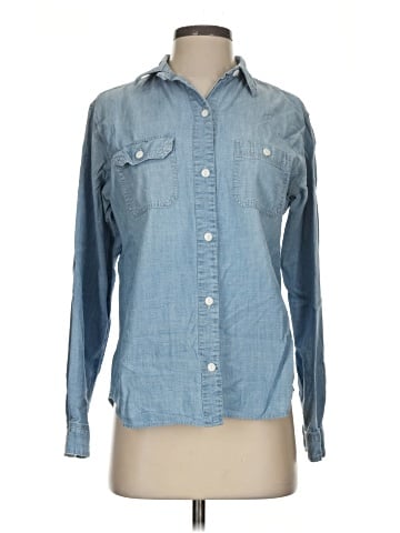 Current/Elliott Long Sleeve Button-Down Shirt (view 1)
