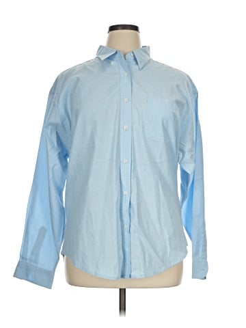 Tri-Mountain Long Sleeve Button-Down Shirt (view 1)