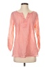 Relativity Pink 3/4 Sleeve Blouse Size S - photo 1
