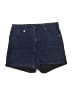 1822 Denim Solid Blue Denim Shorts Size 12 - photo 1