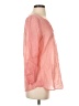 Relativity Pink 3/4 Sleeve Blouse Size S - photo 4