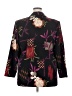 BFA Classics 100% Polyester Print Black Blazer Size 20 (petite) - photo 2