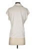 Maison d' Amelie Stripes Ivory Short Sleeve Blouse Size XS - photo 2