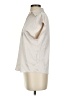 Maison d' Amelie Stripes Ivory Short Sleeve Blouse Size XS - photo 5