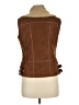 Members Only 100% Polyester Brown Vest Size M - photo 2