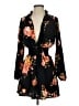 J for Justify Floral Black Casual Dress Size S - photo 1