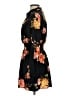 J for Justify Floral Black Casual Dress Size S - photo 5