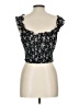 Love Tree 100% Rayon Black Sleeveless Blouse Size L - photo 2